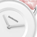 Mia 34 matelassé argent blanc rose - Lambretta Watches - Lambrettawatches