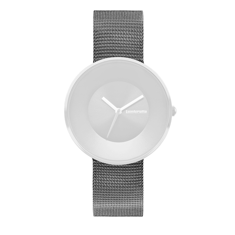Sangle Mesh Cielo Graphite (18mm) - Lambretta Watches - Lambrettawatches