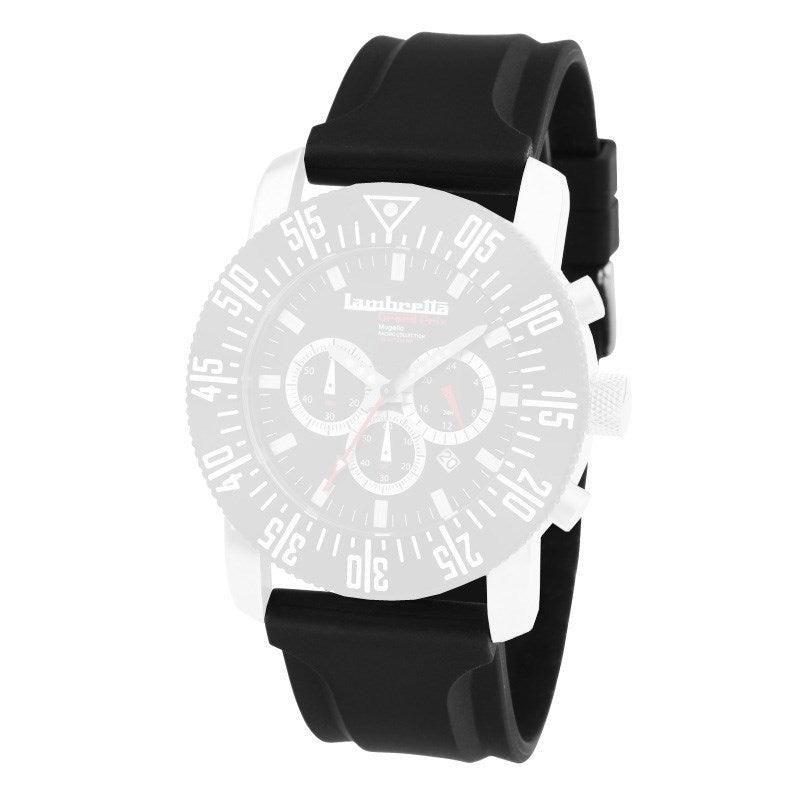 Bracelet en silicone noir (26mm) - Lambretta Watches - Lambrettawatches